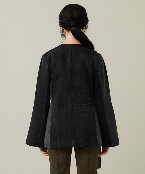 SRUE(スリュー)の「【SRUE/スリュー】デニムジャケット(デニムジャケット・レディース・ブルー/ブラック・M)」の7枚目の写真