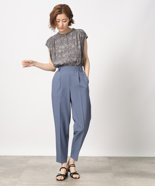 grove（グローブ）の「◆【ひんやり・UVカット】夏に嬉しい多機能テーパードパンツ（その他パンツ・レディース・ブラック/グレー/ブルー・02/03/01/04/05）」の17枚目の写真