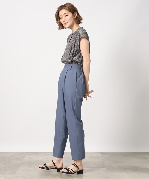 grove（グローブ）の「◆【ひんやり・UVカット】夏に嬉しい多機能テーパードパンツ（その他パンツ・レディース・ブラック/グレー/ブルー・02/03/01/04/05）」の16枚目の写真