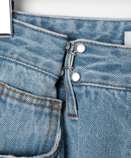 WEGO（ウィゴー）の「WEGO/ウエストフックデニムパンツ（デニムパンツ・レディース・ブラック/ライトインディゴブルー・FREE）」の19枚目の写真