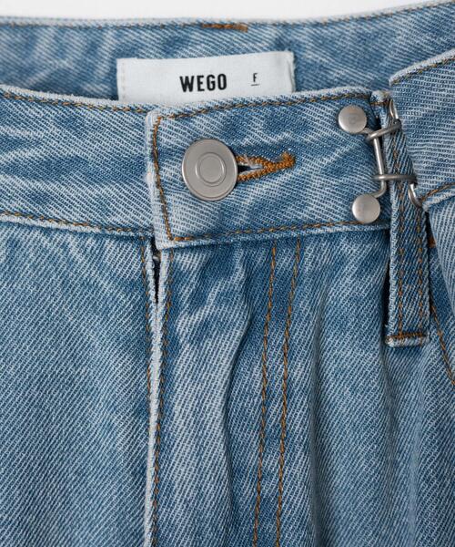 WEGO（ウィゴー）の「WEGO/ウエストフックデニムパンツ（デニムパンツ・レディース・ブラック/ライトインディゴブルー・FREE）」の20枚目の写真
