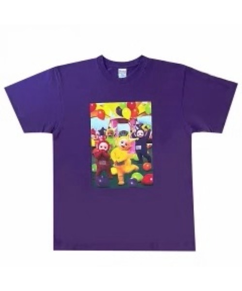 Rendez-Vous（ランデヴー）の「【 Teletubbies 】 テレタビーズ Ｔシャツ Pt2（Tシャツ/カットソー・レディース・グリーン/ホワイト/パープル・LARGE）」の3枚目の写真