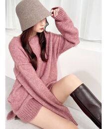 RESEXXY | ルーズオーバーニットトップス(ニット/セーター)