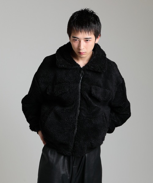 DELUXE(デラックス)の「NEACOLA(ブルゾン・メンズ・ブラック/ベージュ・SMALL/MEDIUM/LARGE)」の14枚目の写真