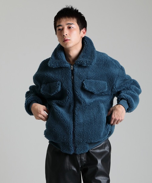 DELUXE(デラックス)の「NEACOLA(ブルゾン・メンズ・ブラック/ベージュ・SMALL/MEDIUM/LARGE)」の20枚目の写真