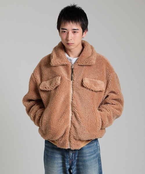 DELUXE(デラックス)の「NEACOLA(ブルゾン・メンズ・ブラック/ベージュ・SMALL/MEDIUM/LARGE)」の17枚目の写真