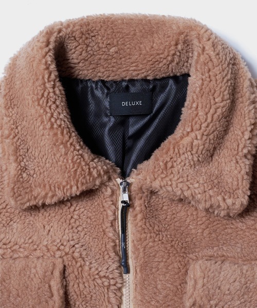 DELUXE(デラックス)の「NEACOLA(ブルゾン・メンズ・ブラック/ベージュ・SMALL/MEDIUM/LARGE)」の7枚目の写真