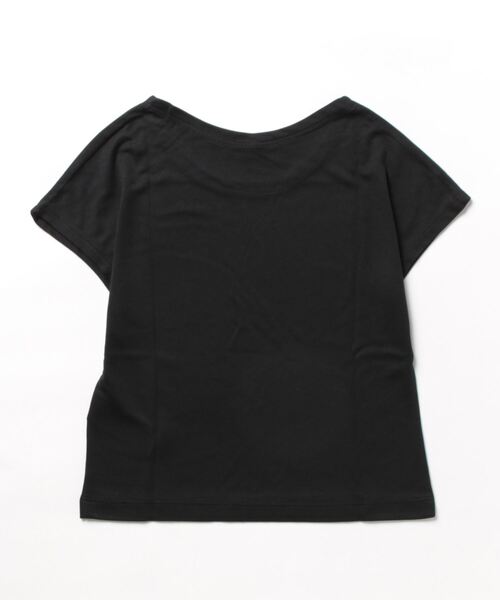 coca（coca）（コカ）の「とろみクロップドクルーネックT（Tシャツ/カットソー・レディース・ブラック/ホワイト・M/L）」の11枚目の写真