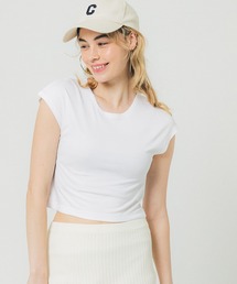 coca（coca） | GC　とろみクロップドクルーネックT(Tシャツ/カットソー)