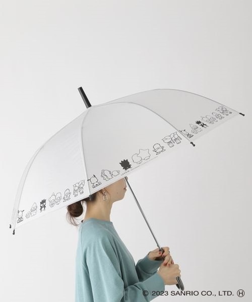 LEPSIM（レプシィム）の「【サンリオキャラクターズ】ビニール傘　907726（長傘・レディース・カラフル/クリアブラック・ONE SIZE）」の3枚目の写真