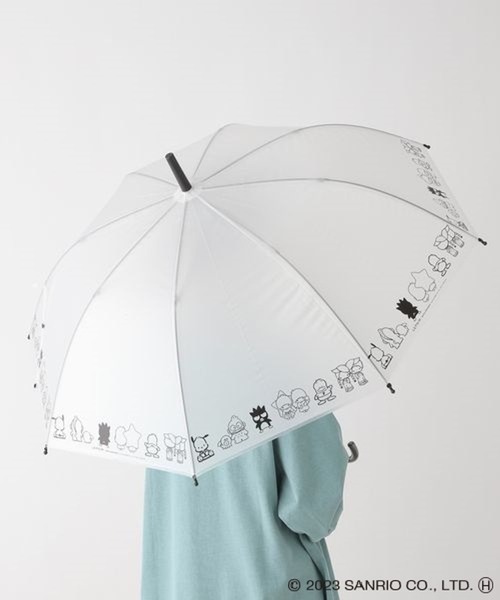 LEPSIM（レプシィム）の「【サンリオキャラクターズ】ビニール傘　907726（長傘・レディース・カラフル/クリアブラック・ONE SIZE）」の4枚目の写真