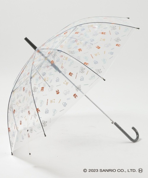 LEPSIM（レプシィム）の「【サンリオキャラクターズ】ビニール傘　907726（長傘・レディース・カラフル/クリアブラック・ONE SIZE）」の6枚目の写真