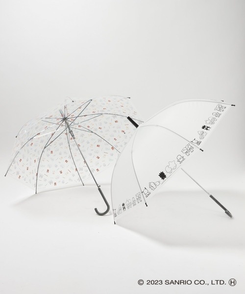 LEPSIM（レプシィム）の「【サンリオキャラクターズ】ビニール傘　907726（長傘・レディース・カラフル/クリアブラック・ONE SIZE）」の7枚目の写真