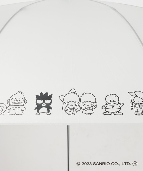 LEPSIM（レプシィム）の「【サンリオキャラクターズ】ビニール傘　907726（長傘・レディース・カラフル/クリアブラック・ONE SIZE）」の11枚目の写真