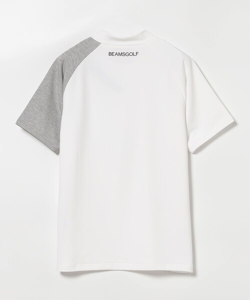 BEAMS GOLF ビームスゴルフ モックネックシャツ 白 XL BEAMS GOLF ビームスゴルフ モックネックシャツ 白 XL BEAMS