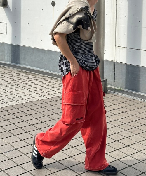 Perushu（ペルーシュ）の「ボーダータンクトップ（タンクトップ・メンズ・ブラック/ネイビー/ライトブラウン/グレイッシュベージュ・MEDIUM/LARGE）」の20枚目の写真