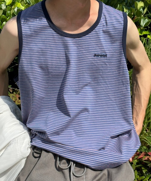 Perushu（ペルーシュ）の「ボーダータンクトップ（タンクトップ）」 - WEAR