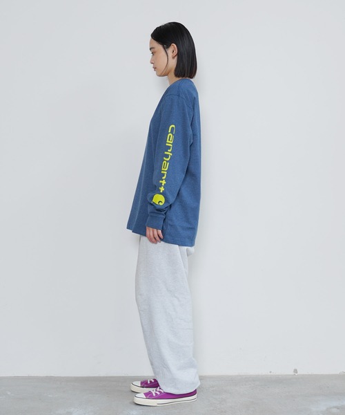 セール】Carhartt / カーハート SLEEVE LOGO T-SHIRT L/S 袖ロゴ