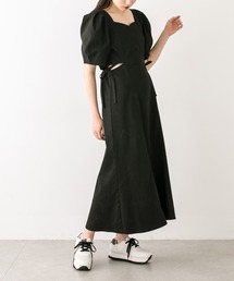 OLIVE des OLIVE | 肌見せサイドリボンワンピース　1032090130(ワンピース)