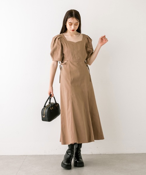 OLIVE des OLIVE(オリーブデオリーブ)の「肌見せサイドリボン OLIVE des OLIVE(オリーブデオリーブ)の「肌見せサイドリボン