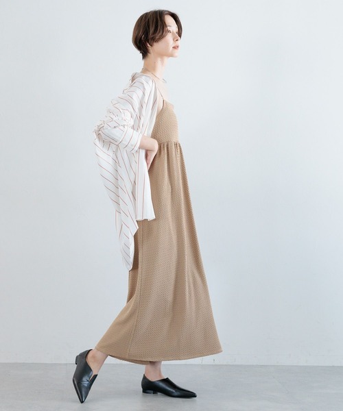 LEPSIM（レプシィム）の「フクレジャガード切り替えキャミワンピース