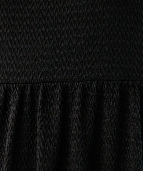 LEPSIM（レプシィム）の「フクレジャガード切り替えキャミワンピース　971938（ワンピース・レディース・ブルー/ベージュ/ブラック・FREE）」の17枚目の写真