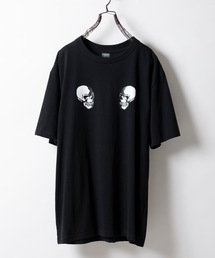 激カワ スカル カットソー グレー 楽天市場】tシャツ（柄スカル）（Tシャツ・カットソー｜トップス