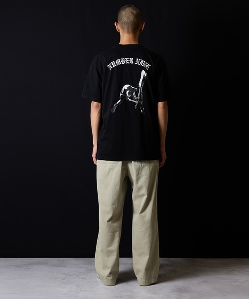 SKULL #2 T-SHIRT / フロントスカルモチーフ & アイスホッケー