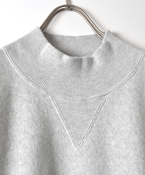 Champion（チャンピオン）の「Champion(チャンピオン)×SHIPS AUTHENTIC: 別注 リバースウィーブ モックネック スウェット■（スウェット・メンズ・ヘザ－グレー/ネイビー/ブラック/オフホワイト・MEDIUM/SMALL/LARGE）」の13枚目の写真