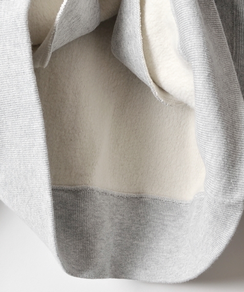 Champion（チャンピオン）の「Champion(チャンピオン)×SHIPS AUTHENTIC: 別注 リバースウィーブ モックネック スウェット■（スウェット・メンズ・ヘザ－グレー/ネイビー/ブラック/オフホワイト・MEDIUM/SMALL/LARGE）」の17枚目の写真