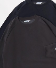 DISCUS ATHLETIC（ディスカス　アスレチック）の「2025AW DISCUS/ディスカス 裏起毛ボア ワンポイントロゴ ワッペン刺繍 ラグラン スウェットトレーナー レディース メンズ（スウェット）」