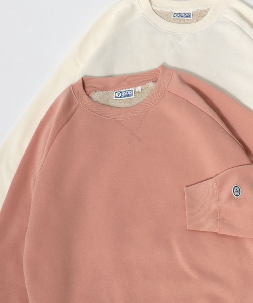 セール】2025AW DISCUS/ディスカス 裏起毛ボア ワンポイントロゴ