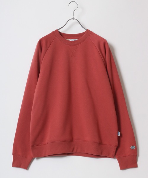 DISCUS(ディスカス)の「2025AW DISCUS/ディスカス 裏起毛ボア ワンポイントロゴ ワッペン刺繍 ラグラン スウェットトレーナー レディース メンズ(スウェット・レディース・グレー/ネイビー/オレンジ/アイボリー/ブラック/ダークグリーン/グリーン/アッシュ/スミクロ/グレイッシュベージュ/サックスブルー/ピンク・M/L/XL)」の19枚目の写真