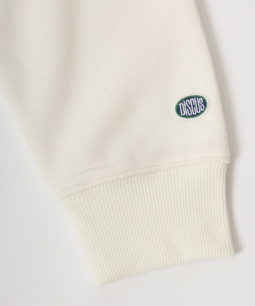 DISCUS(ディスカス)の「2025AW DISCUS/ディスカス 裏起毛ボア ワンポイントロゴ ワッペン刺繍 ラグラン スウェットトレーナー レディース メンズ(スウェット・レディース・グレー/ネイビー/オレンジ/アイボリー/ブラック/ダークグリーン/グリーン/アッシュ/スミクロ/グレイッシュベージュ/サックスブルー/ピンク・M/L/XL)」の22枚目の写真
