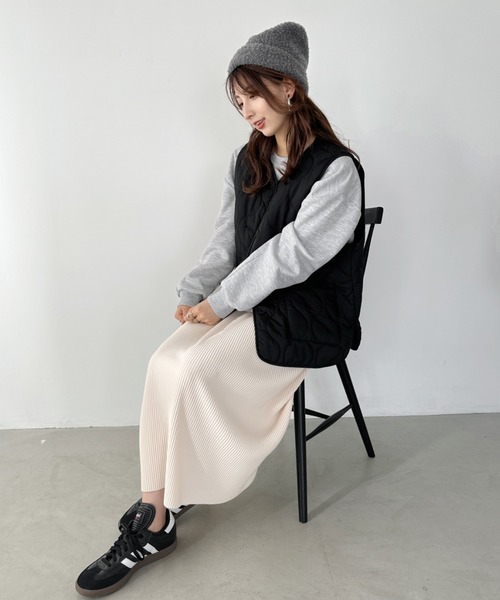 un+frame（アンフレーム）の「poodle knit cap／プードルファーニットキャップ/ビーニー（ニットキャップ/ビーニー・レディース・ブラック/ブラウン/レッド/ベージュ/グレー・FREE）」の19枚目の写真