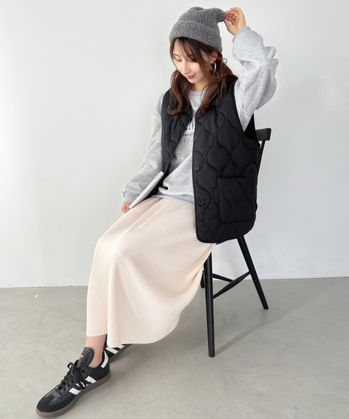 un+frame（アンフレーム）の「poodle knit cap／プードルファーニットキャップ/ビーニー（ニットキャップ/ビーニー・レディース・ブラック/ブラウン/レッド/ベージュ/グレー・FREE）」の20枚目の写真