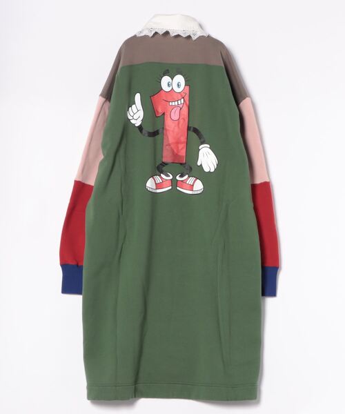 Vivienne Westwood カラーブロッキング オーバーサイズフーディー
