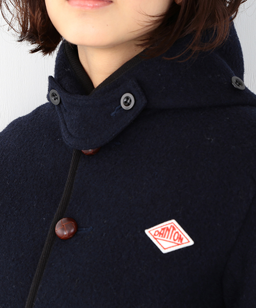 Ray BEAMS(レイビームス)の「【予約】DANTON / モッサ シングル コート(ブルゾン・レディース・ネイビー・34/36)」の8枚目の写真