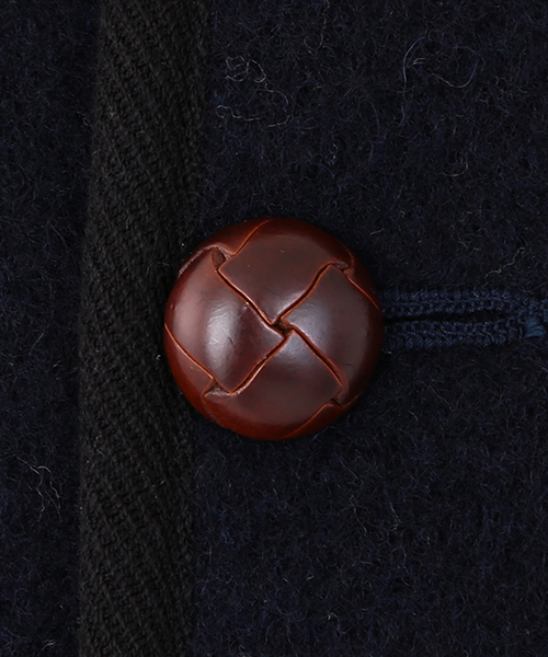 Ray BEAMS(レイビームス)の「【予約】DANTON / モッサ シングル コート(ブルゾン・レディース・ネイビー・34/36)」の10枚目の写真