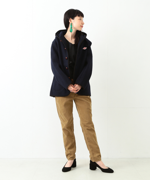 Ray BEAMS(レイビームス)の「【予約】DANTON / モッサ シングル コート(ブルゾン・レディース・ネイビー・34/36)」の17枚目の写真