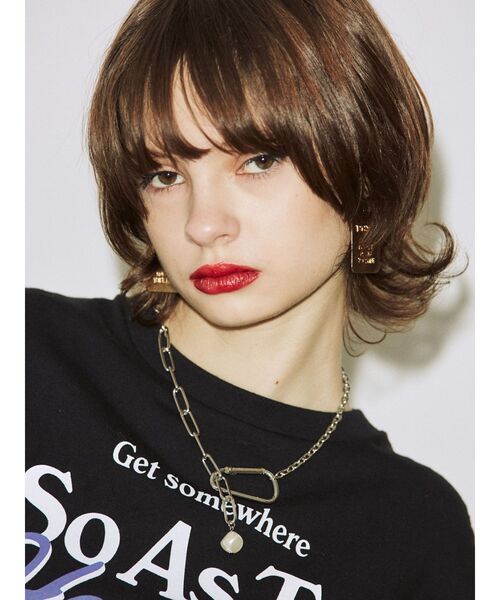 jouetie（ジュエティ）の「カラビナネックレス（ネックレス・レディース・シルバー/ゴールド・FREE）」の2枚目の写真