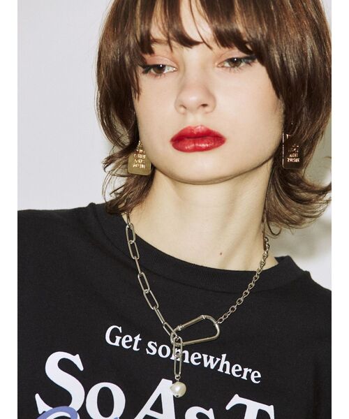 jouetie（ジュエティ）の「カラビナネックレス（ネックレス・レディース・シルバー/ゴールド・FREE）」の6枚目の写真