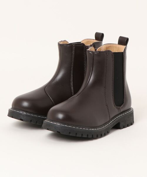 POMPKINS（ポプキンズ）の「【POMPKINS / ポプキンズ 】サイドゴアブーツ（ブーツ・キッズ・レッド/ブラウン/ブラック・19cm/23cm/22cm/21cm/20cm/18cm）」の7枚目の写真