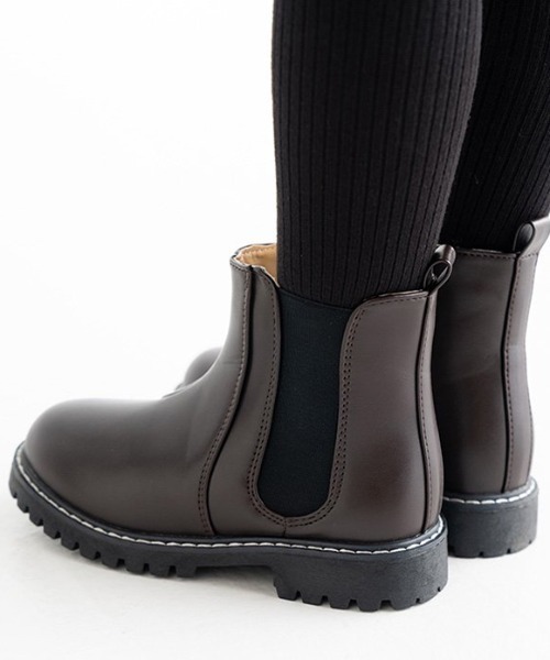 POMPKINS（ポプキンズ）の「【POMPKINS / ポプキンズ 】サイドゴアブーツ（ブーツ・キッズ・レッド/ブラウン/ブラック・19cm/23cm/22cm/21cm/20cm/18cm）」の14枚目の写真