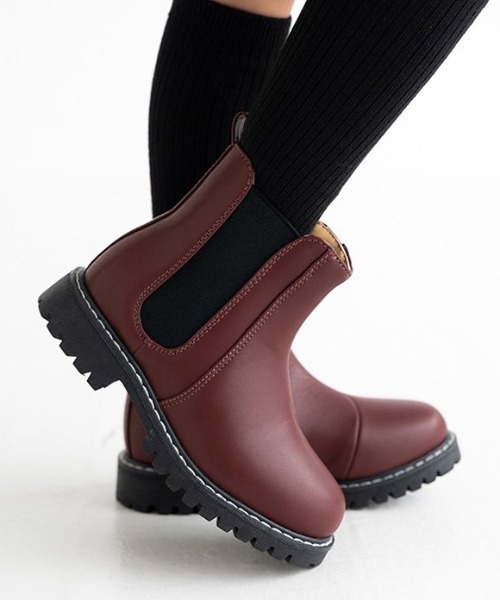 POMPKINS（ポプキンズ）の「【POMPKINS / ポプキンズ 】サイドゴアブーツ（ブーツ・キッズ・レッド/ブラウン/ブラック・19cm/23cm/22cm/21cm/20cm/18cm）」の15枚目の写真