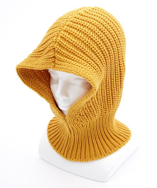 an meets zakka（アンミツザッカ）の「an meets zakka リブ編みニットバラクラバ（ネックウォーマー/スヌード・レディース・D/B/A/E/F/C・ONE SIZE）」の3枚目の写真