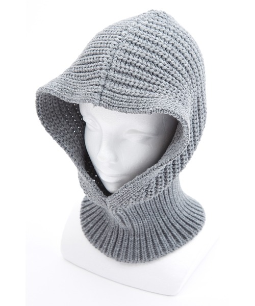 an meets zakka（アンミツザッカ）の「an meets zakka リブ編みニットバラクラバ（ネックウォーマー/スヌード・レディース・D/B/A/E/F/C・ONE SIZE）」の19枚目の写真