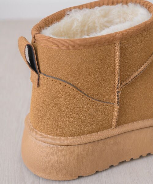 RETRO GIRL（レトロガール）の「厚底ショートムートン（その他シューズ・レディース・キャメル/ブラック・SMALL/MEDIUM/LARGE/X-LARGE）」の11枚目の写真