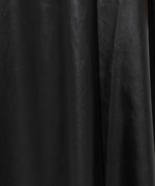 GLOBAL WORK（グローバルワーク）の「エコレザーフレアスカート/ 979216（スカート・レディース・ブラウン/ブラック・LARGE/MEDIUM）」の10枚目の写真