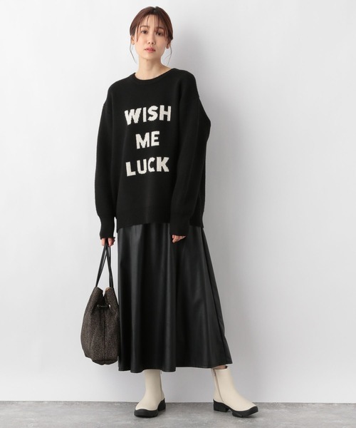 GLOBAL WORK（グローバルワーク）の「エコレザーフレアスカート/ 979216（スカート・レディース・ブラウン/ブラック・LARGE/MEDIUM）」の20枚目の写真